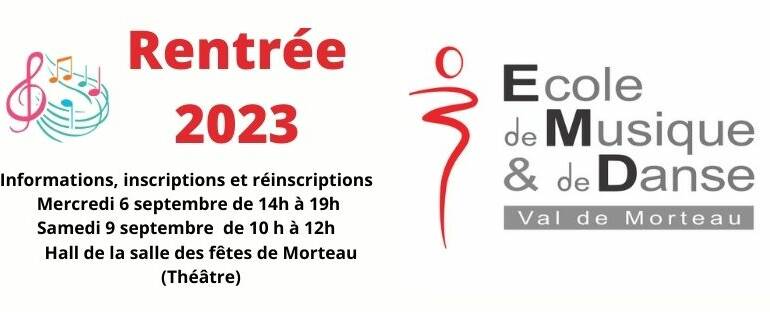 Inscription 2023 EMD