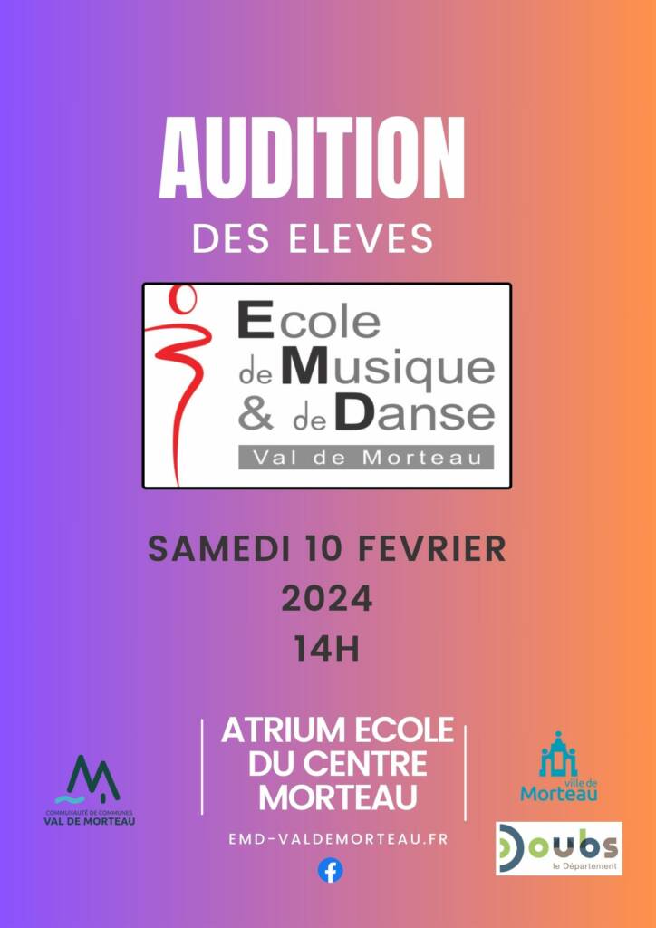 Audition et concert