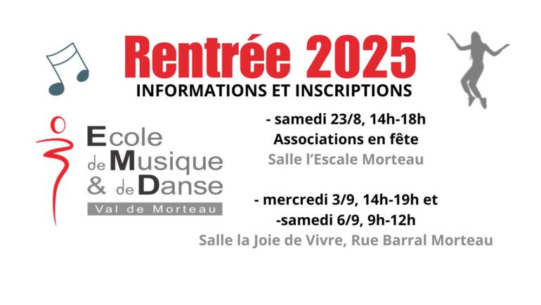 Informations Rentrée 2025