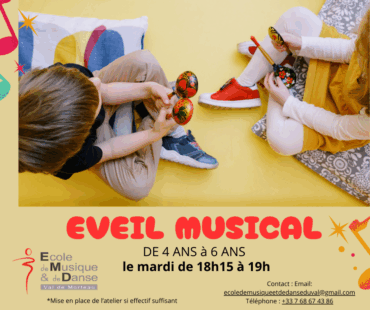 NOUVEAU : EVEIL MUSICAL