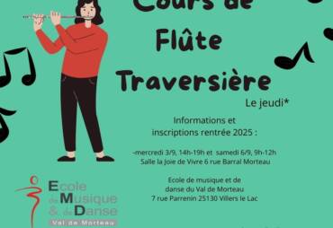 Nouveau Cours de flûte traversière !