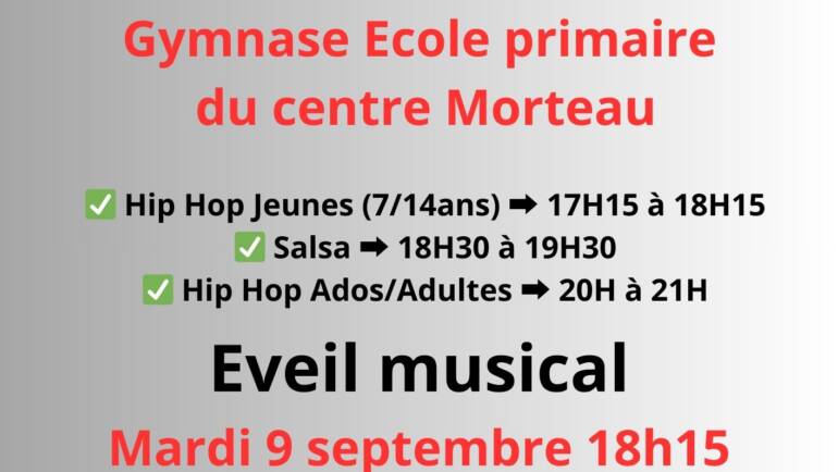 Cours d’essai Danse et Eveil Musical